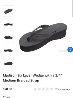 Platform rainbow sandals- NWT!